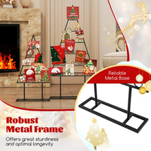 Load image into Gallery viewer, Tangkula 2 Pack Christmas Card Holder for Home Office Party Decoration