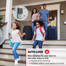 Load image into Gallery viewer, Kwikset Halo Touchscreen Wi - Fi Smart Deadbolt Hardware Lock with Smartkey Satin Nickel
