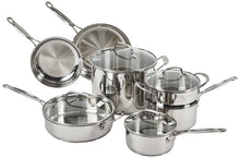 Load image into Gallery viewer, Cuisinart 77-11g Chef's Classic Stainless 11-Piece Cookware Set