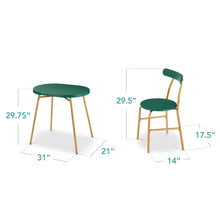Load image into Gallery viewer, Best Choice Products 3 - Piece Modern Oval Dining Table Set, Small Kitchen Dinette W/ 2 Chairs - Black/Black