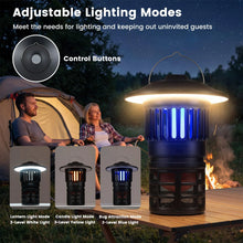 Load image into Gallery viewer, Tangkula Bug Zapper Outdoor Mosquito Killer Fly Traps with 3 Adjustable Lighting Modes
