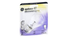 Load image into Gallery viewer, GE Light Bulb, Appliance, Clear, 40 Watts