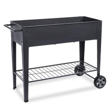 Load image into Gallery viewer, FOYUEE Raised Planter Box with Legs Outdoor Elevated Garden Bed on Wheels for Vegetables Flower Herb