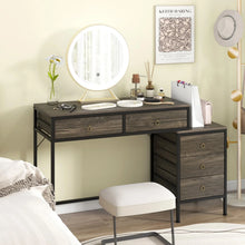 Load image into Gallery viewer, Tangkula 51" Home Office Desk with Printer Stand