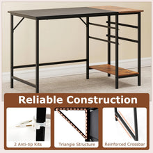 Load image into Gallery viewer, Tangkula 48" Writing Desk with Spacious Tabletop for Home Office