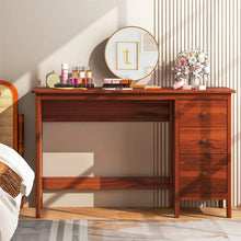 Load image into Gallery viewer, Computer Desk with 3 Storage Drawers, 48" Modern Home Office Desk with Spacious Desktop, Compact Study Writing Desk Workstation for Bedroom