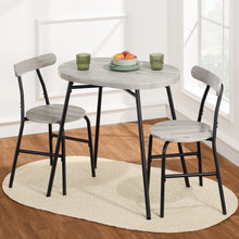 Load image into Gallery viewer, Best Choice Products 3 - Piece Modern Oval Dining Table Set, Small Kitchen Dinette W/ 2 Chairs - Black/Black