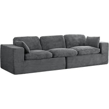 Load image into Gallery viewer, AECOJOY 110" Oversized Sofa for Living Room, 3 Seater Cloud Boneless Couch with Fluffy Seat Cushions