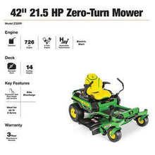 Load image into Gallery viewer, Z320R 21.5 HP V-Twin Zero-Turn Riding Mower with Accel Deep Deck