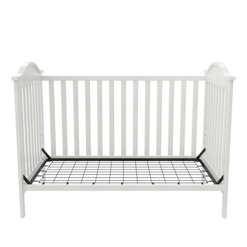 Baby Relax Adele 3 - in - 1 Convertible Crib. White