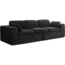 Load image into Gallery viewer, AECOJOY 110" Oversized Sofa for Living Room, 3 Seater Cloud Boneless Couch with Fluffy Seat Cushions