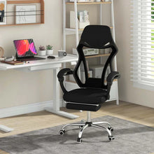 Load image into Gallery viewer, Mesh Office Chair Ergonomic Desk Chair with Footrest and Tilting Backrest, High Back Recliner Swivel Task Chair for Home Office