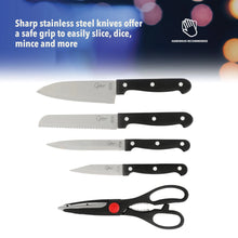 Load image into Gallery viewer, Gibson Home 71 - Piece Stainless Steel Silver Cookware Combo Set