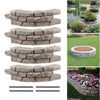 RTS Home Accents Rock Lock Raised Garden Bed Curved Rock (Pack of 4)