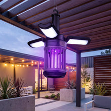 Load image into Gallery viewer, Tangkula 3-Petal Foldable Bug Zapper Adjustable Lighting Modes Type-C Rechargeable