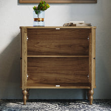 Load image into Gallery viewer, HLR 48" Accent Cabinet with 4 Doors, Vintage Hollow Carving Storage Credenza, Sideboards and Buffets Cabinet for Living Room, Kitchen, Dining Room, Entryway