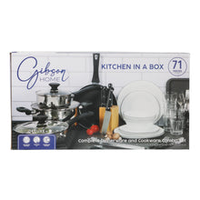 Load image into Gallery viewer, Gibson Home 71 - Piece Stainless Steel Silver Cookware Combo Set