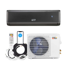 Load image into Gallery viewer, 22,000 BTU Wifi Enabled Mini Split Air Conditioner and Heater, 21 SEER2 208-230V Inverter Split AC Unit with Heat Pump