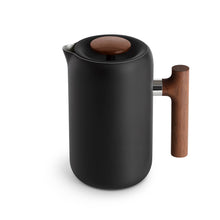 Load image into Gallery viewer, Fellow Clara French Press | Matte Black &amp; Walnut