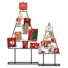 Load image into Gallery viewer, Tangkula 2 Pack Christmas Card Holder for Home Office Party Decoration