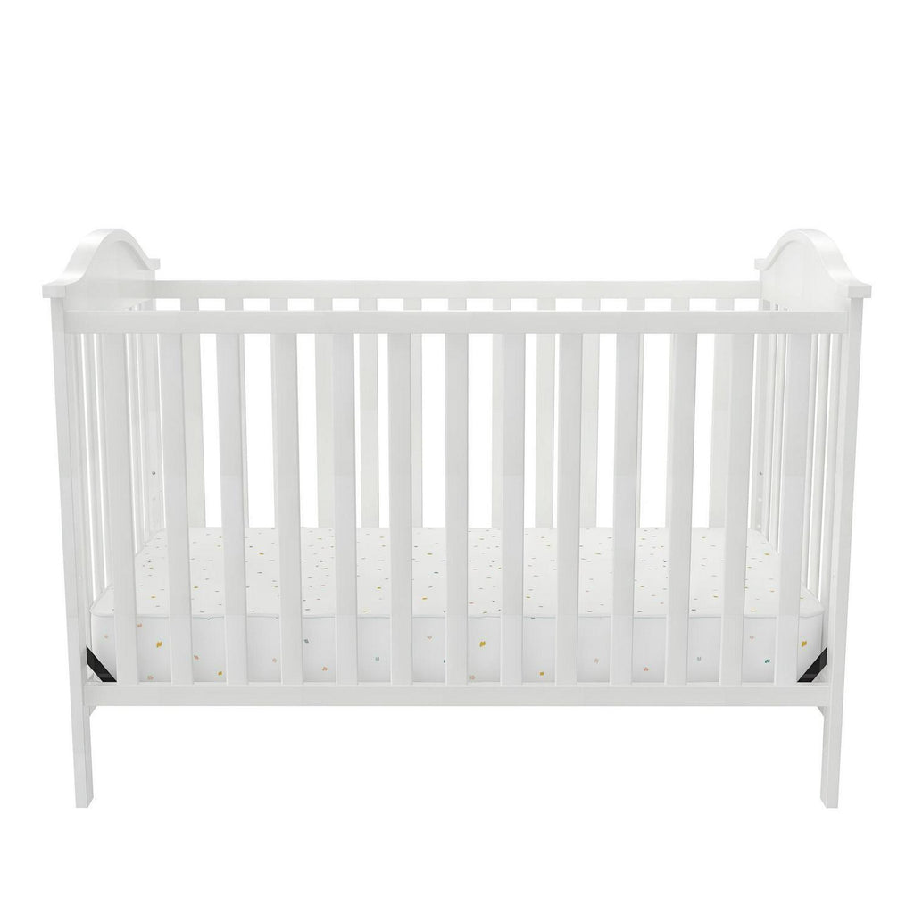 Baby Relax Adele 3 - in - 1 Convertible Crib. White
