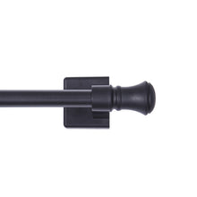 Load image into Gallery viewer, Mainstays Cameron 7/16 inch Adjustable Multi-Use Magnetic Appliance Rod, 16-28 inch, Black