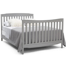 Load image into Gallery viewer, Delta Children Mason 6 - in - 1 Convertible Crib and Changer. Gray