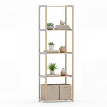 Load image into Gallery viewer, Tangkula 4/5-Tier Solid Wood Bookshelf for Home Office