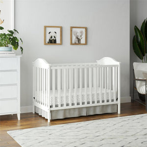 Baby Relax Adele 3 - in - 1 Convertible Crib. White