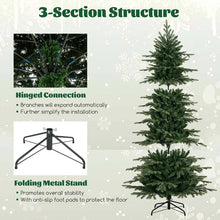 Load image into Gallery viewer, 6/7.5/9 FT Pre-lit Artificial Christmas Tree with 260/380/560 Multicolor Lights, 714/1162/1770 Branch Tips, 11 Lighting Modes, Remote &amp; Timer