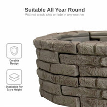 Load image into Gallery viewer, RTS Home Accents Rock Lock Raised Garden Bed Curved Rock (Pack of 4)