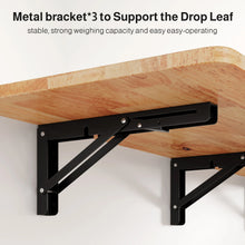 Load image into Gallery viewer, Noelse Kitchen Island with Storage, Island Table for Kitchen with Drop Leaf, Spice Rack, Towel Bar for Small Kitchens, White