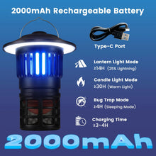 Load image into Gallery viewer, Tangkula Bug Zapper Outdoor Mosquito Killer Fly Traps with 3 Adjustable Lighting Modes