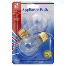 Load image into Gallery viewer, Safeway Light Bulbs, Appliance, 40 Watts 2 bulbs