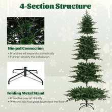 Load image into Gallery viewer, 6/7.5/9 FT Pre-lit Artificial Christmas Tree with 260/380/560 Multicolor Lights, 714/1162/1770 Branch Tips, 11 Lighting Modes, Remote &amp; Timer