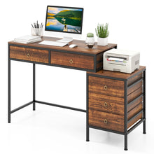 Load image into Gallery viewer, Tangkula 51" Home Office Desk with Printer Stand